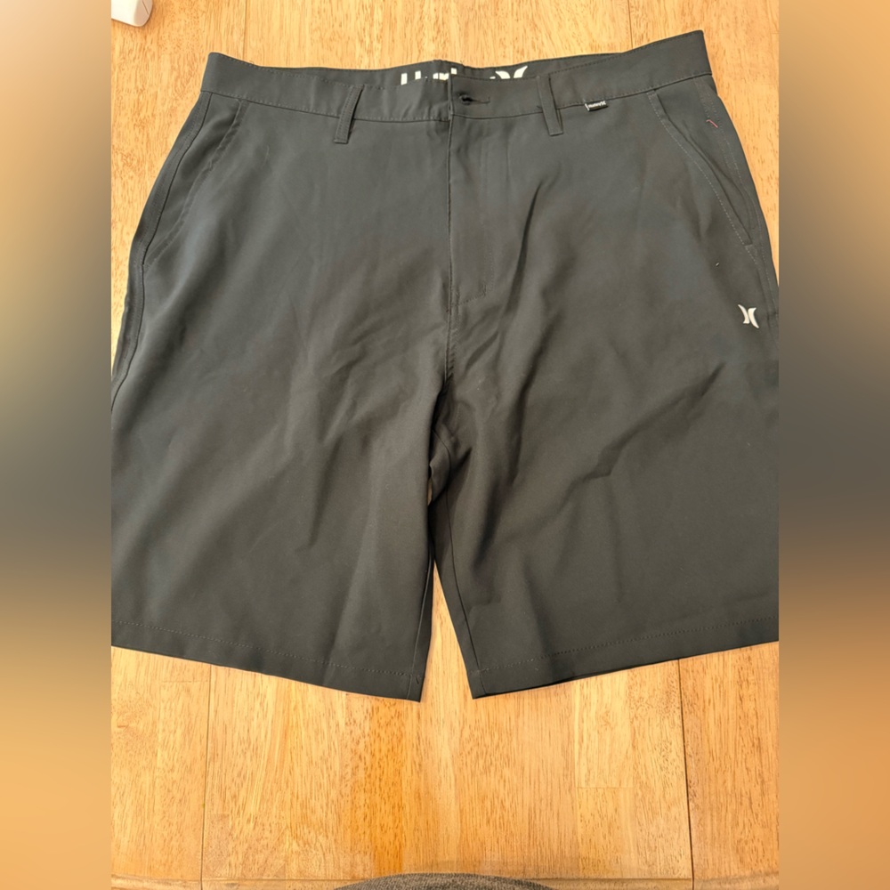 NWOT Hurley Men's Black Board Shorts